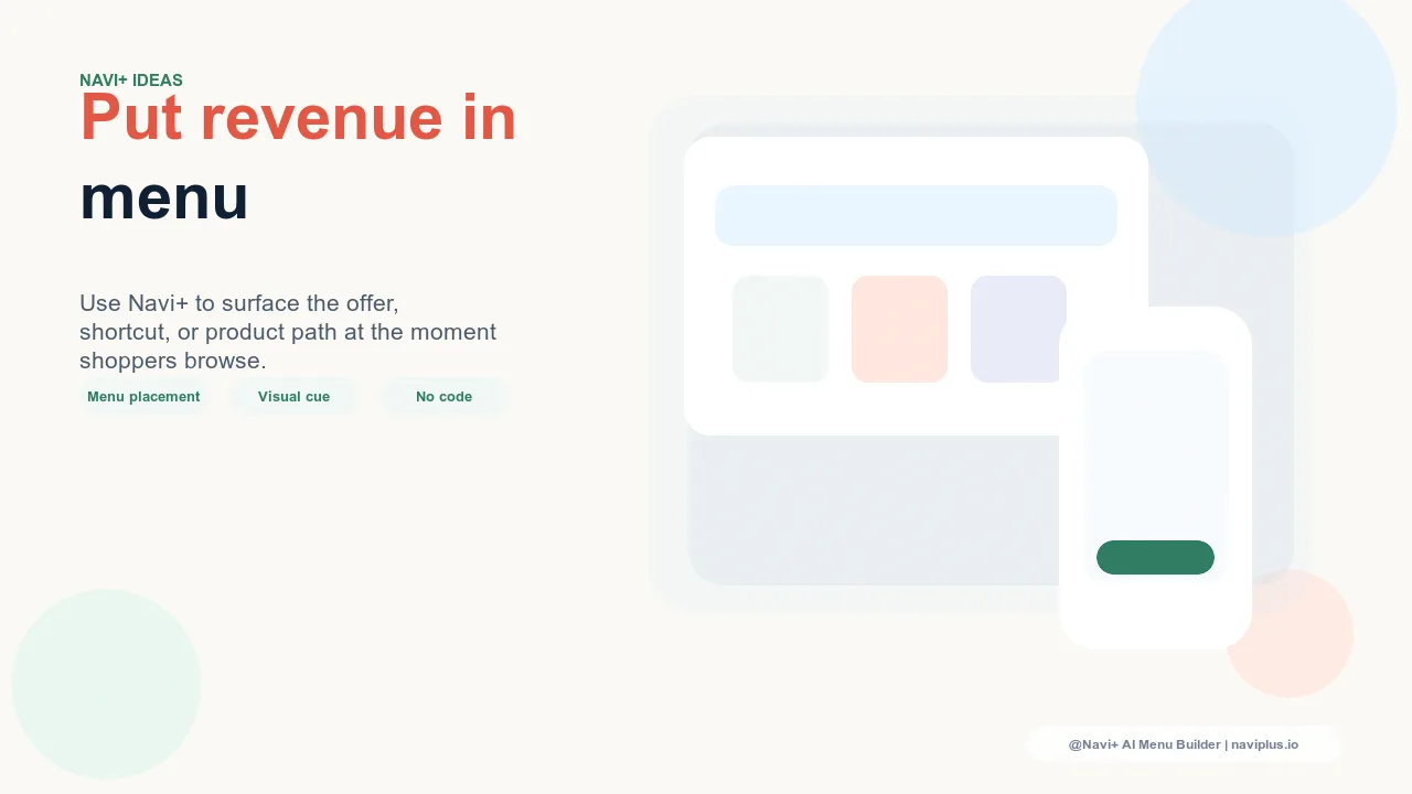 Solution illustration for Bundle builder navigation — routing customers into custom bundle flows that increase order value