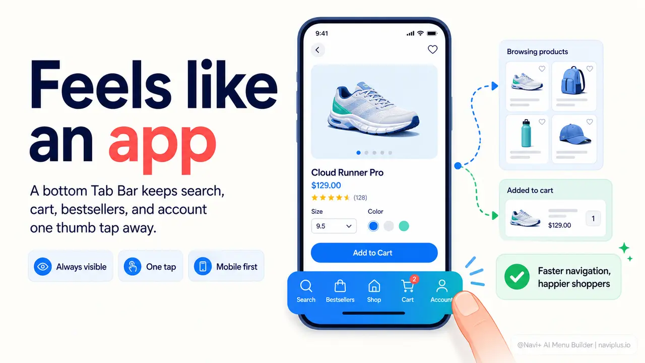 Your store feels like a website — not an app. Here's how to fix that.