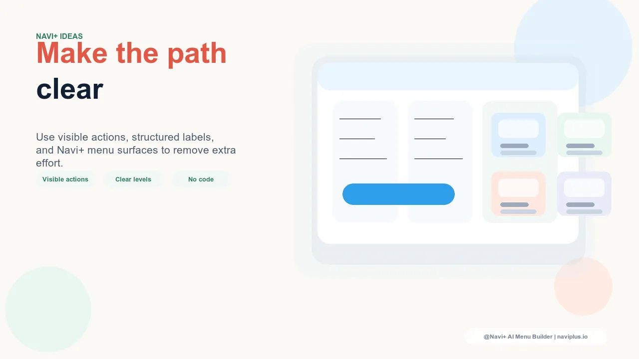 Solution illustration for The words you use in navigation determine whether shoppers stay or leave