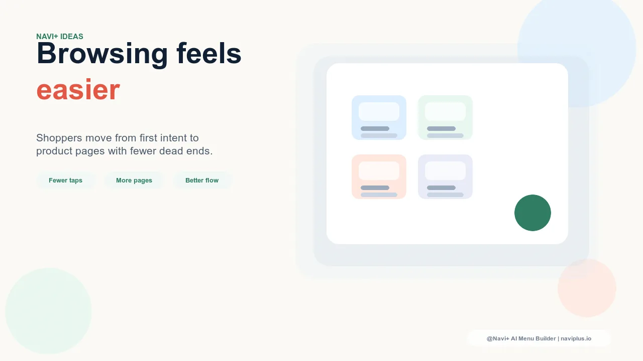Outcome illustration for Navigation when nothing is found — keeping visitors moving when search returns zero results