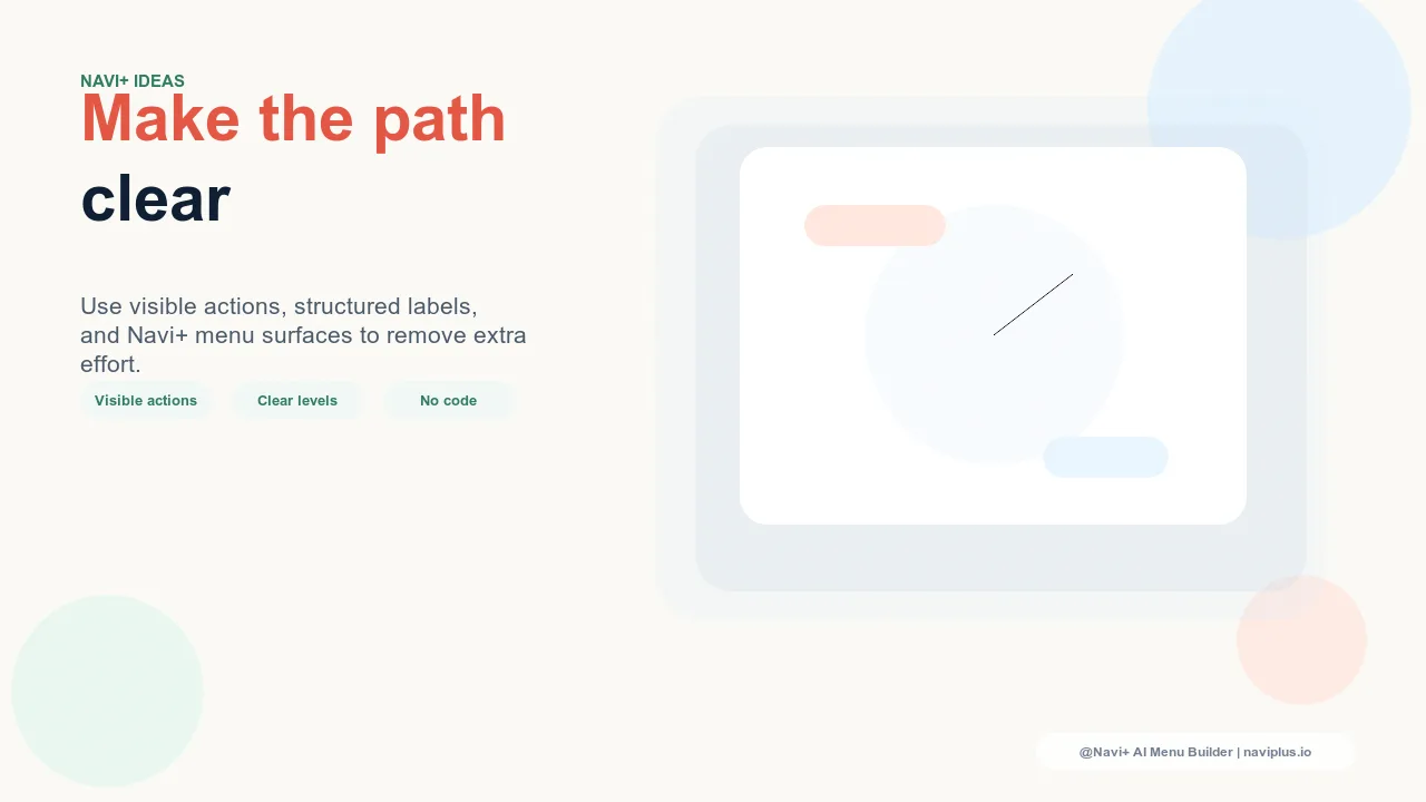 Solution illustration for Navigation speed and perceived performance — why menu response time affects conversion even on fast connections