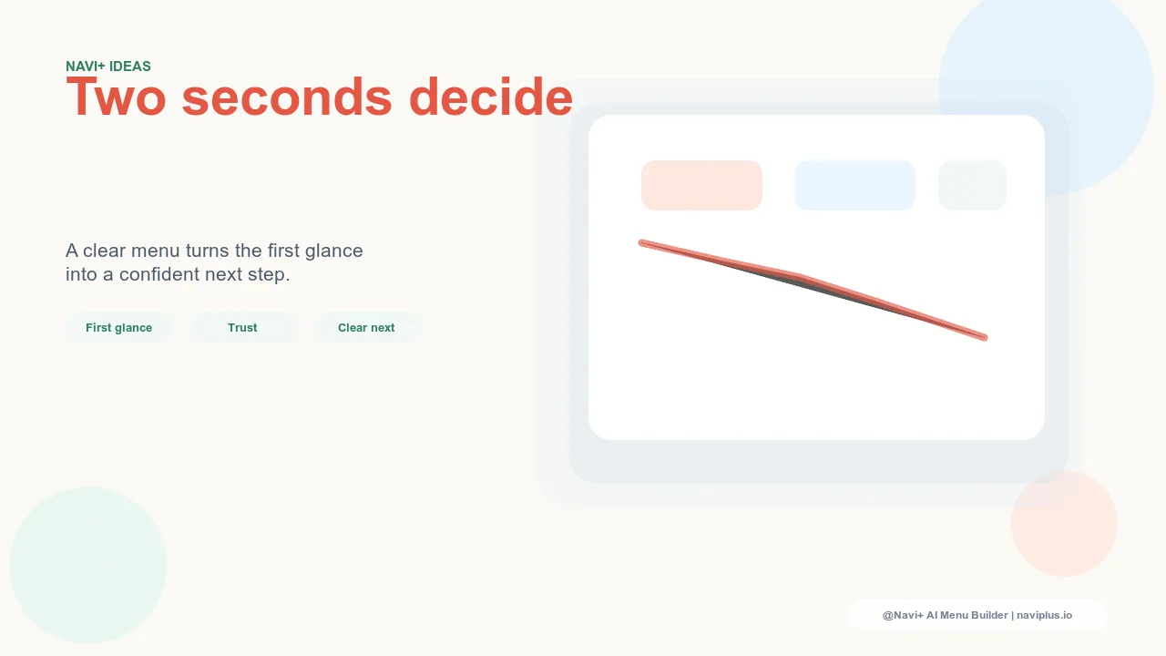 Visitor landing on an ecommerce store and deciding whether to stay within seconds