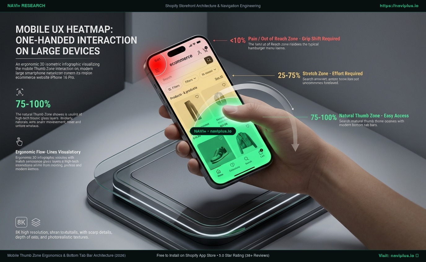 Mobile Thumb Zone Ergonomics in 2026 Ecommerce