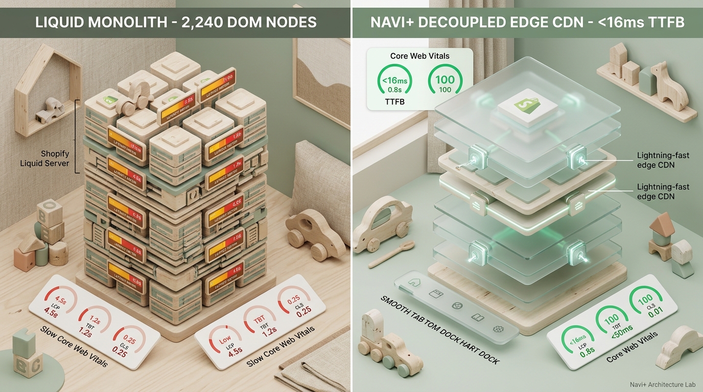 Shopify Agnes Theme Review: Textile Bolt Monolith vs. Decoupled Edge Architecture