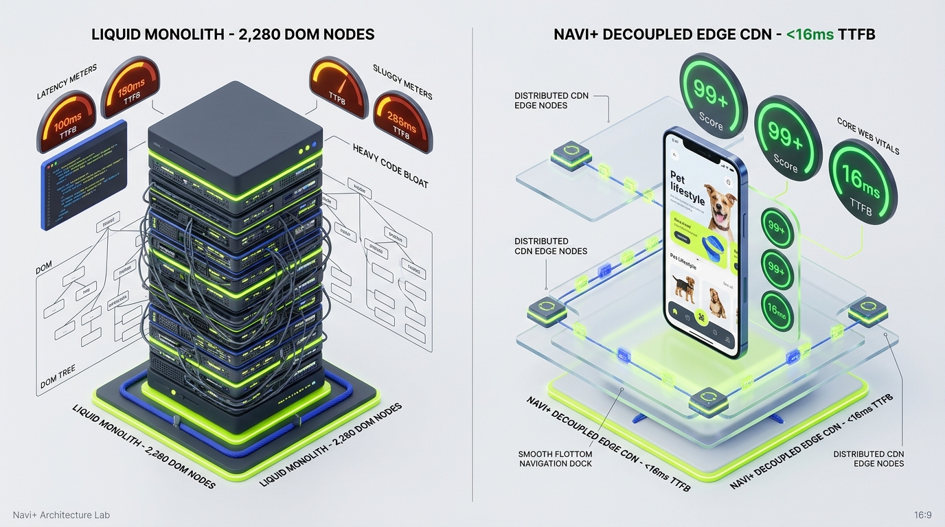 Shopify Aisle Theme Review: Textile Bolt Monolith vs. Decoupled Edge Architecture