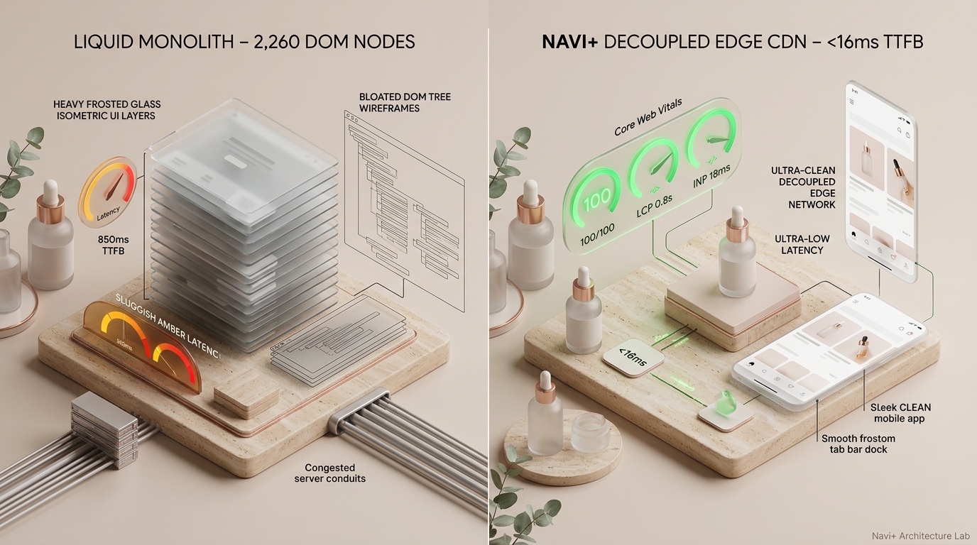 Shopify Beautify Theme Review: Textile Bolt Monolith vs. Decoupled Edge Architecture