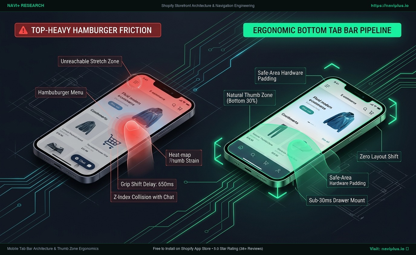 Bottom Navigation & Mobile Tab Bar Architecture: Engineering Native UX for Shopify
