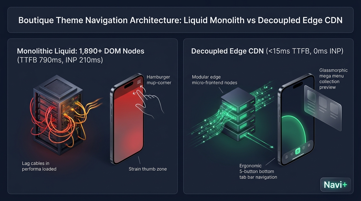 Shopify Boutique Theme Review: Monolith vs. Decoupled Edge Architecture