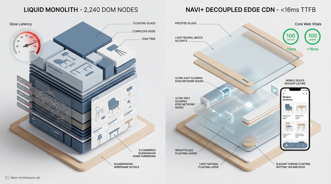 Shopify Copenhagen Theme Review: Textile Bolt Monolith vs. Decoupled Edge Architecture
