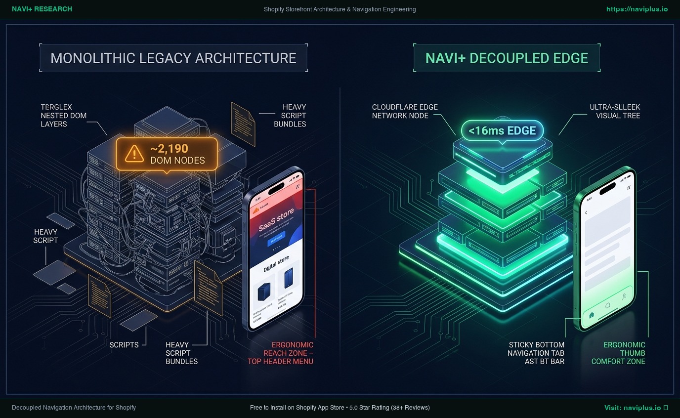 Shopify Digital Theme Review: Consumer Electronics & Spec Matrix Monolith vs. Decoupled Edge Architecture