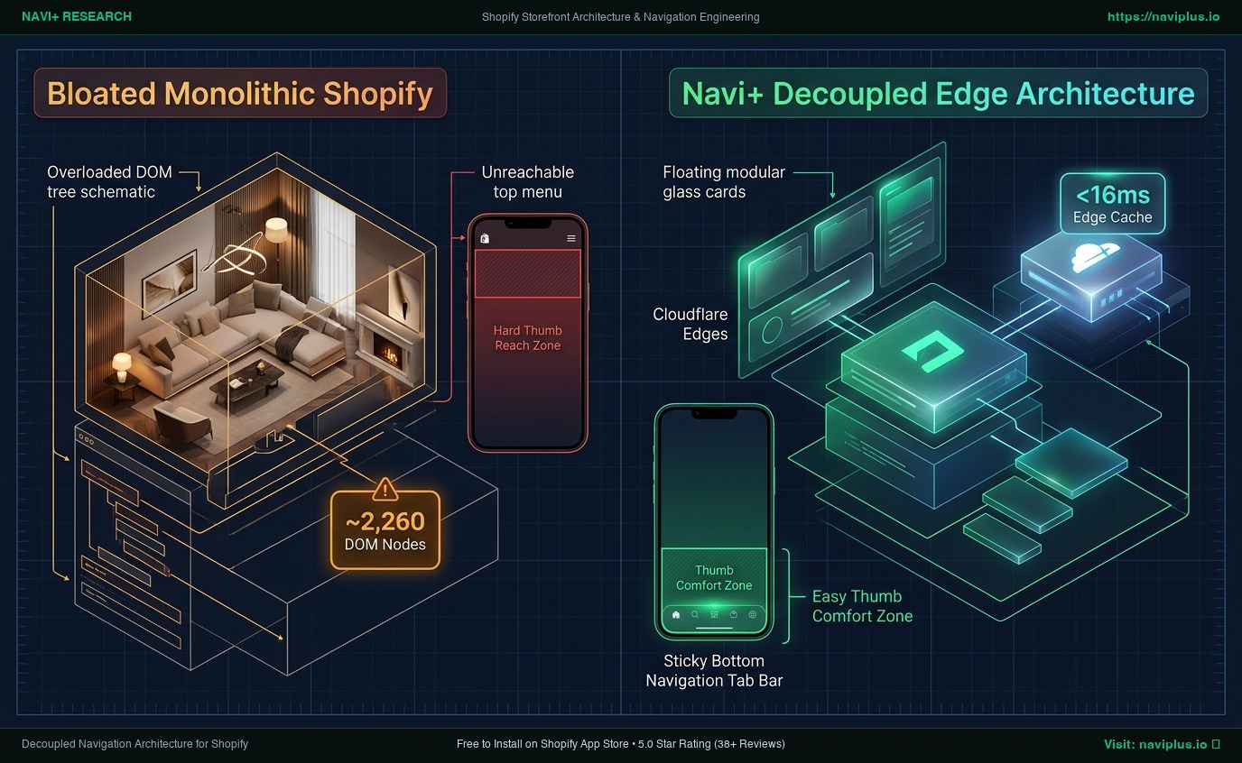 Shopify Distinctive Theme Review: Bespoke Luxury & Artisan Craftsmanship Monolith vs. Decoupled Edge Architecture