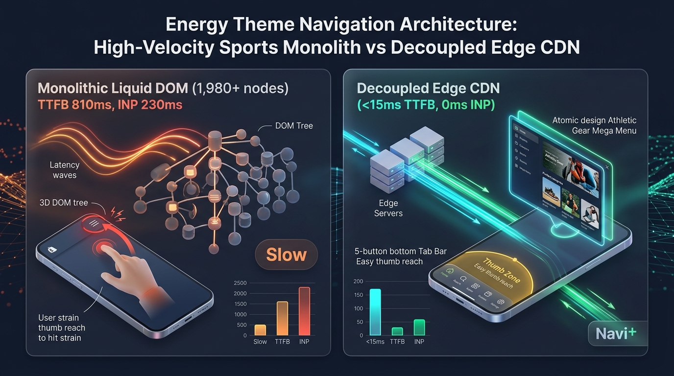 Shopify Energy Theme Review: IT-Geeks Athletic Monolith vs. Decoupled Edge Architecture