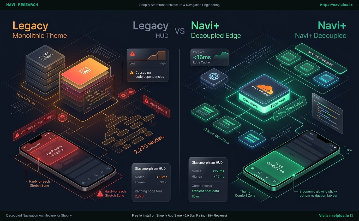 Shopify Expression Theme Review: Clean Canvas Editorial Monolith vs. Decoupled Edge Architecture