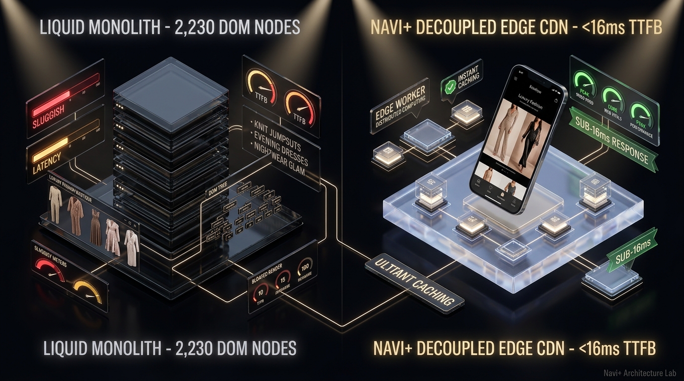 Shopify Fame Theme Review: Textile Bolt Monolith vs. Decoupled Edge Architecture