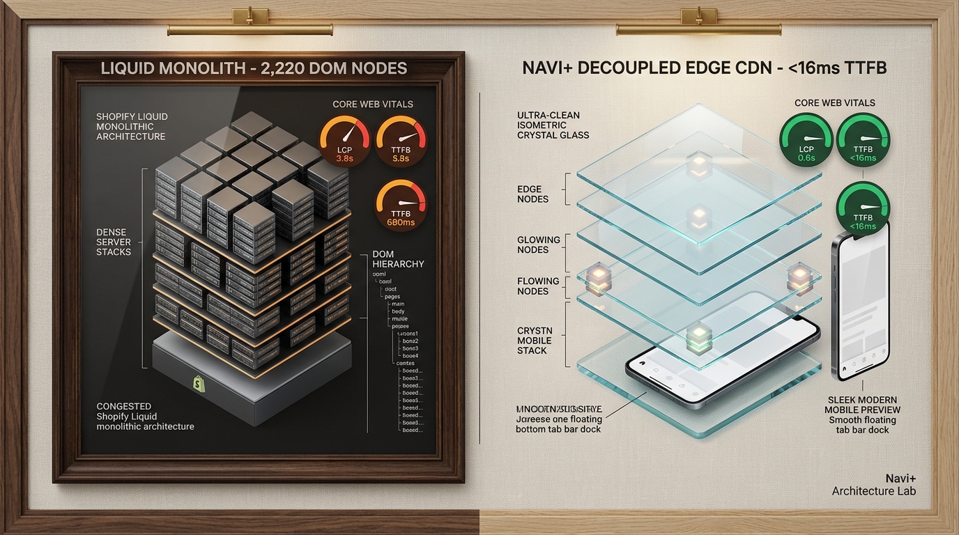 Shopify Frame Theme Review: Textile Bolt Monolith vs. Decoupled Edge Architecture