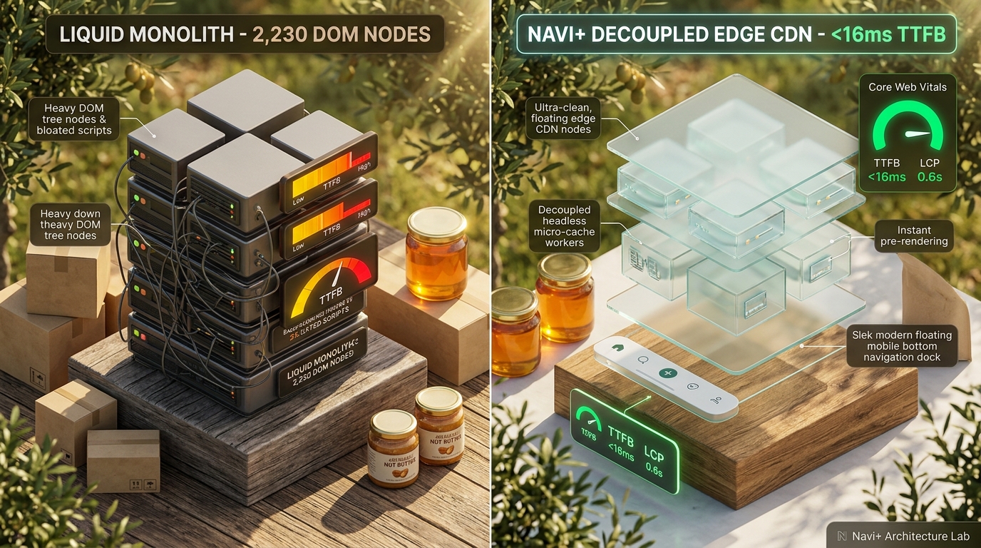Shopify Fullgrove Theme Review: Textile Bolt Monolith vs. Decoupled Edge Architecture