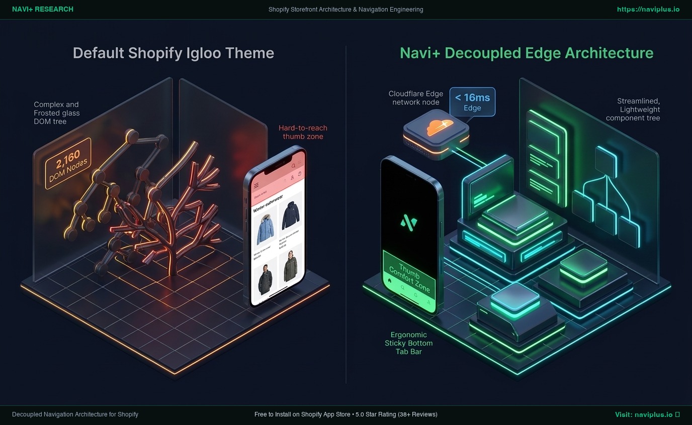 Shopify Igloo Theme Review: Monolith vs. Decoupled Edge Architecture