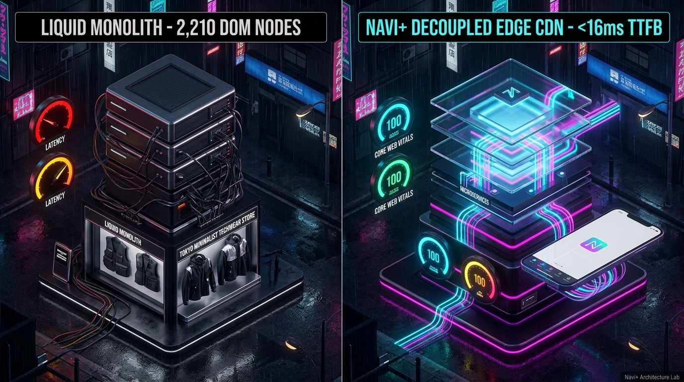 Shopify Fullkairo Theme Review: Textile Bolt Monolith vs. Decoupled Edge Architecture
