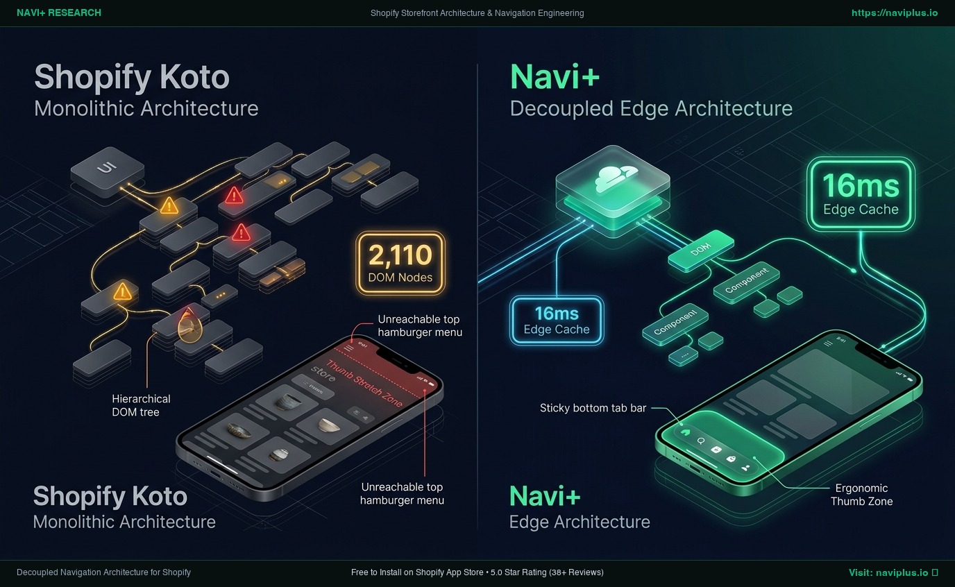 Shopify Koto Theme Review: Liquid Monolith vs. Decoupled Edge Architecture