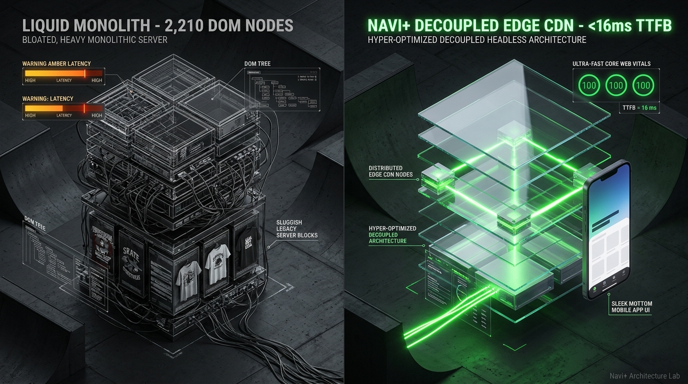 Shopify Fullloka Theme Review: Textile Bolt Monolith vs. Decoupled Edge Architecture
