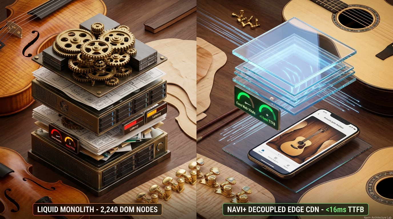 Shopify Fulllute Theme Review: Textile Bolt Monolith vs. Decoupled Edge Architecture