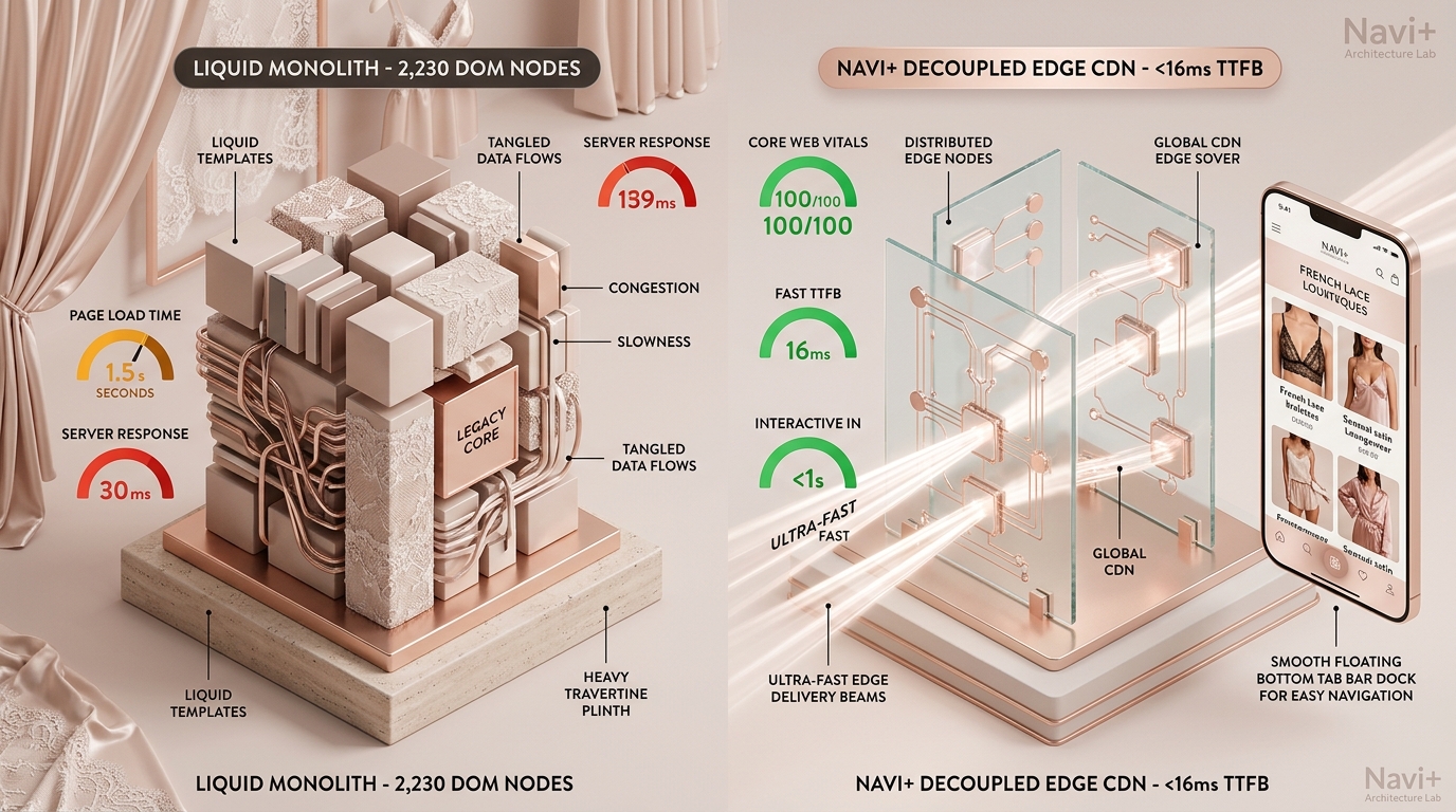 Shopify Fulllyra Theme Review: Textile Bolt Monolith vs. Decoupled Edge Architecture