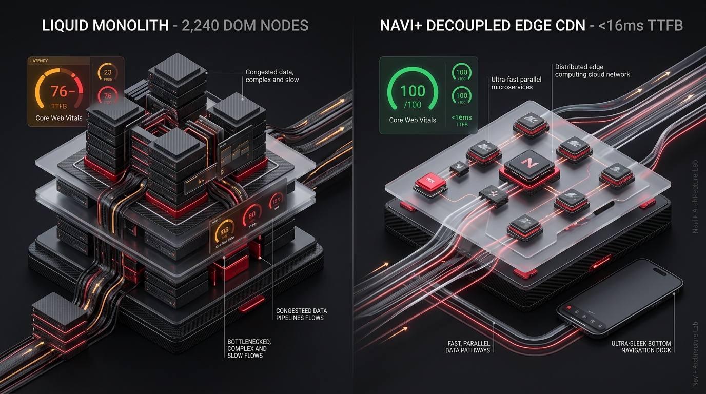 Shopify Fullmachina Theme Review: Textile Bolt Monolith vs. Decoupled Edge Architecture