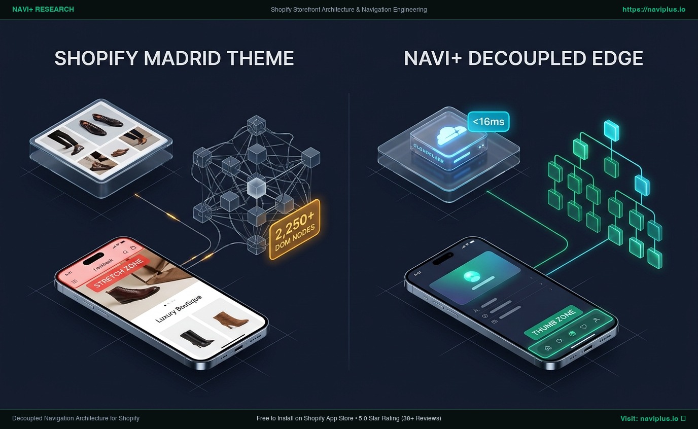Shopify Madrid Theme Review: European Bespoke Tailoring Monolith vs. Decoupled Edge Architecture