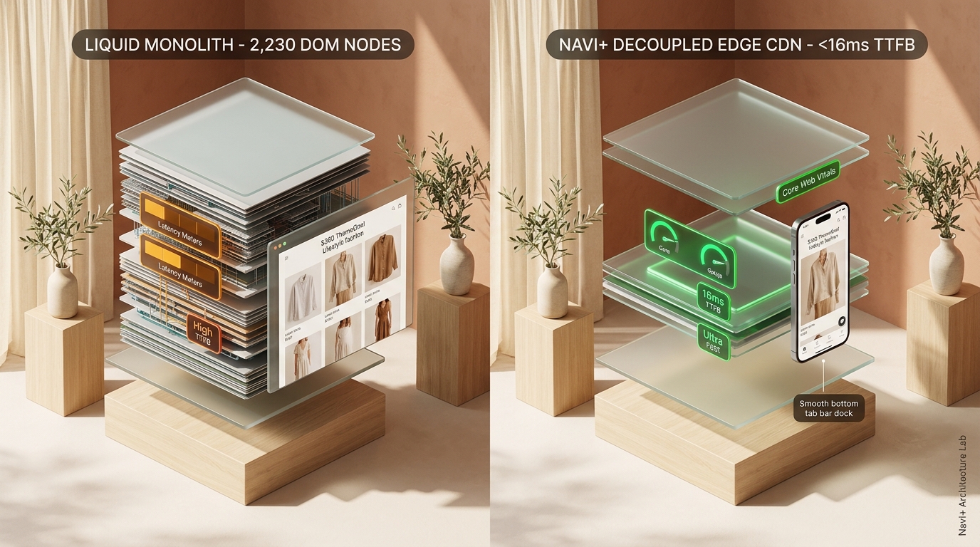 Shopify Fullmandolin Theme Review: Textile Bolt Monolith vs. Decoupled Edge Architecture