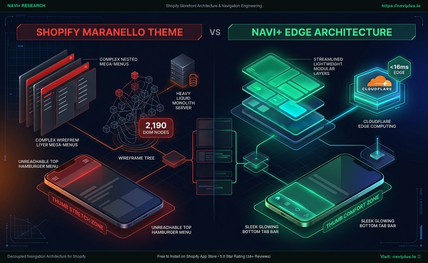 Shopify Maranello Theme Review: Automotive Monolith vs. Decoupled Edge Architecture