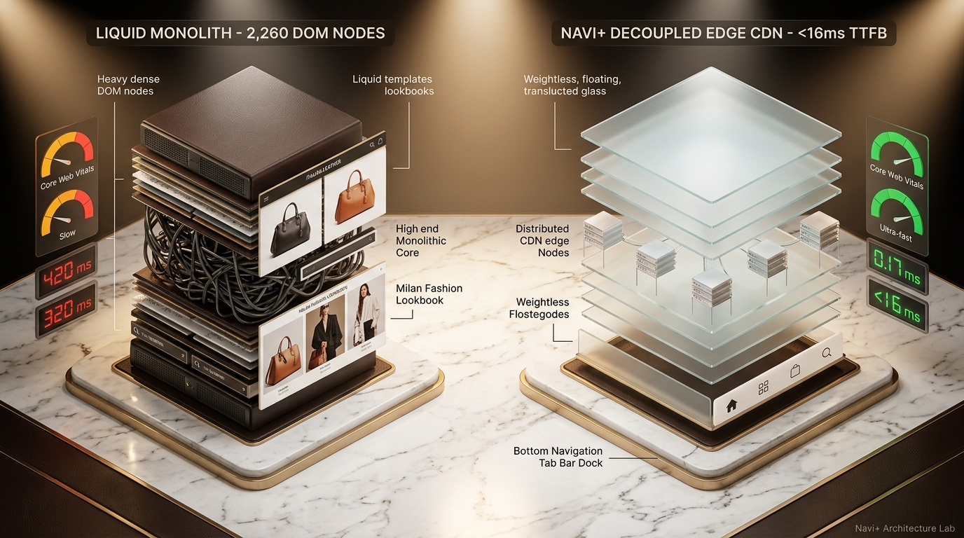 Shopify Fullmilano Theme Review: Textile Bolt Monolith vs. Decoupled Edge Architecture