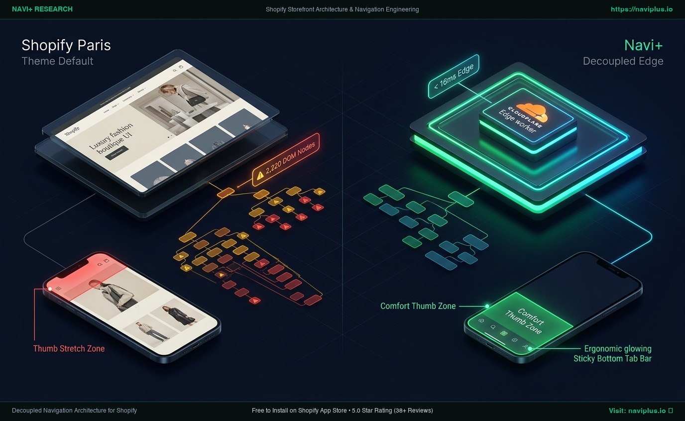 Shopify Paris Theme Review: Parisian Haute Couture Monolith vs. Decoupled Edge Architecture