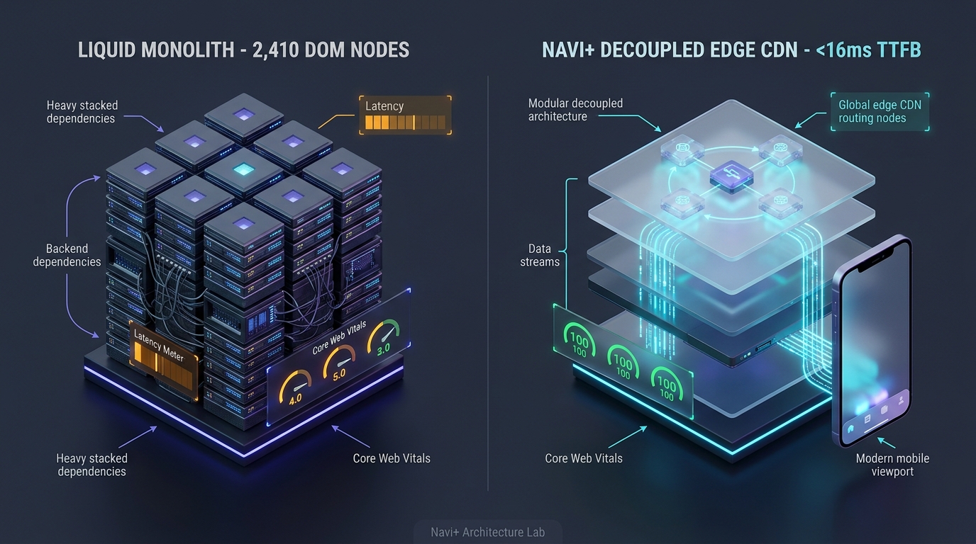 Shopify Release Theme Review: High-Performance Visual Storytelling Monolith vs. Decoupled Edge Architecture