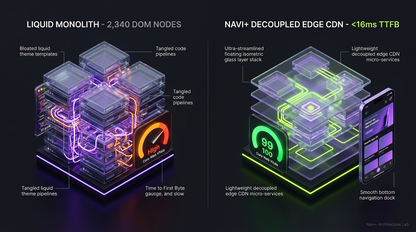 Shopify Stretch Theme Review: Dynamic Multi-Layout Retail Monolith vs. Decoupled Edge Architecture