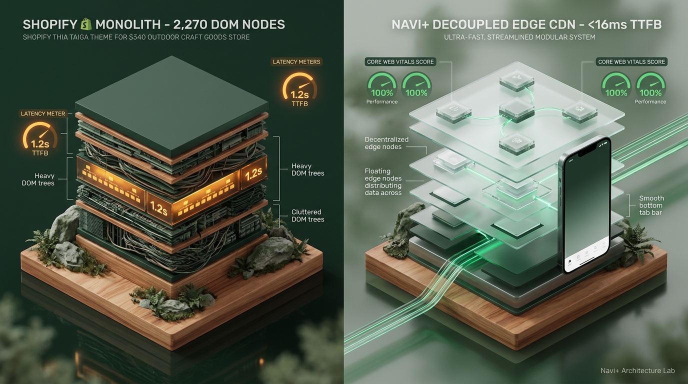 Shopify Taiga Theme Review: Eco-Conscious Outdoor, Visual Storytelling & Edge Navigation
