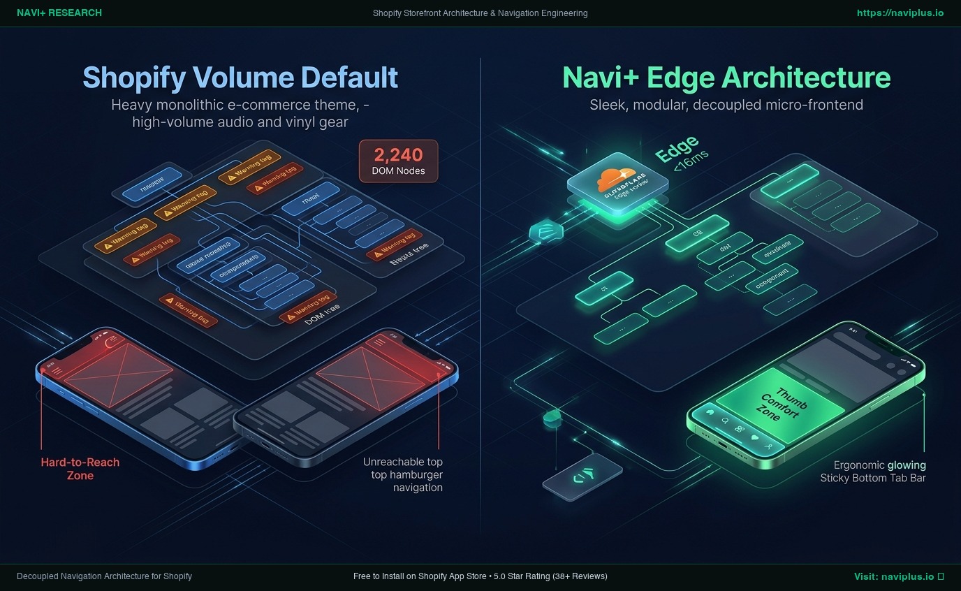 Shopify Volume Theme Review: High-Volume Wholesale & Mega-Catalog Monolith vs. Decoupled Edge Architecture