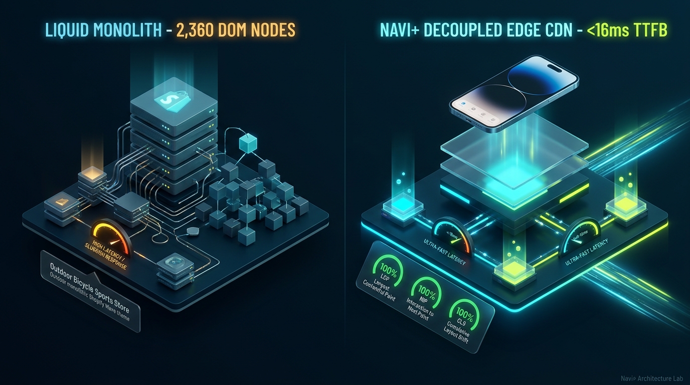 Shopify Wave Theme Review: Outdoor Adventure Monolith vs. Decoupled Edge Architecture