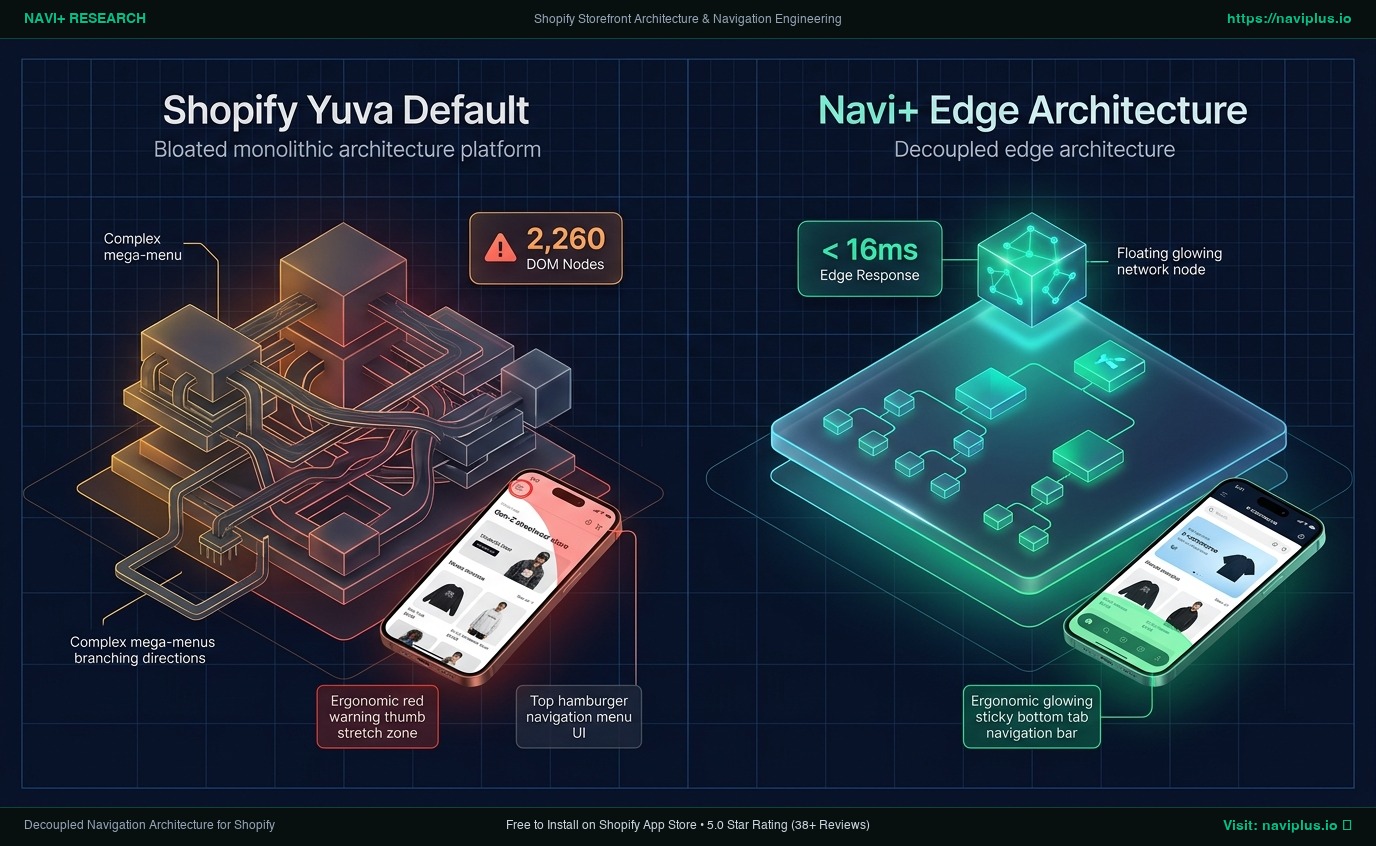 Shopify Yuva Theme Review: Bold Urban Apparel Monolith vs. Decoupled Edge Architecture